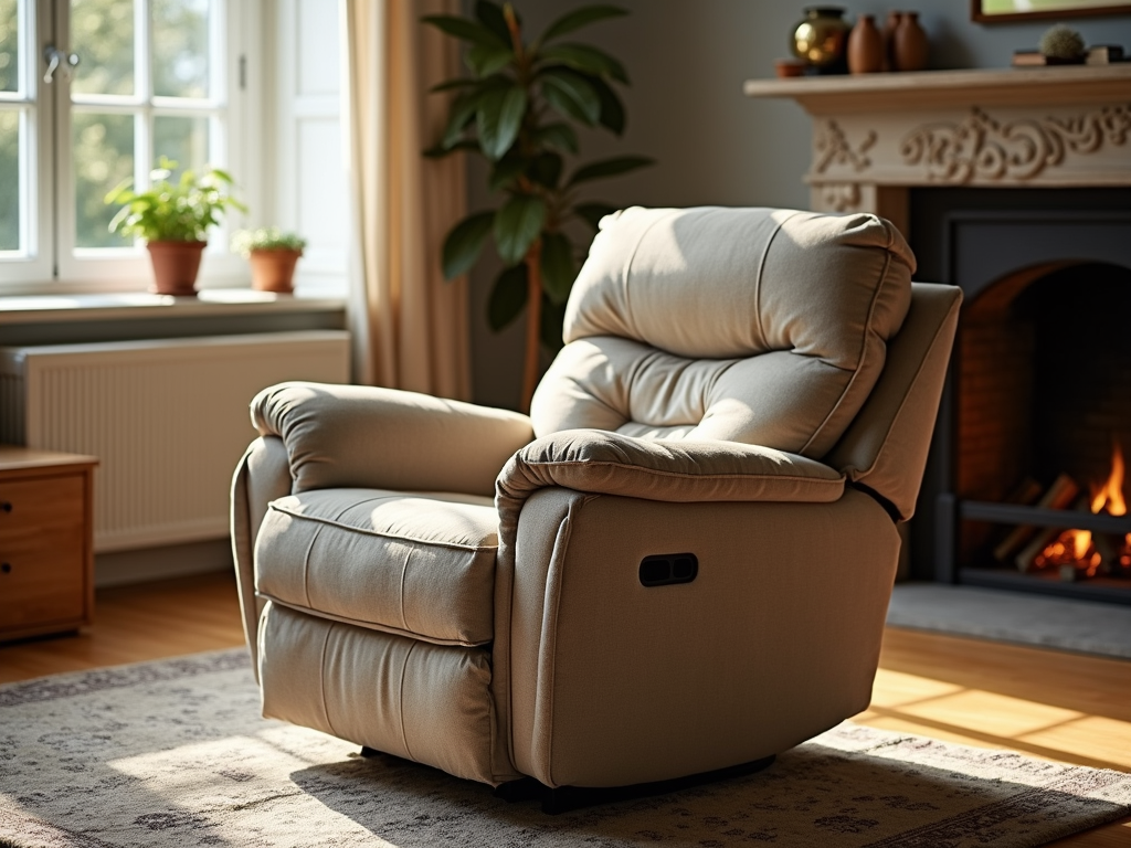Well-maintained recliner furniture