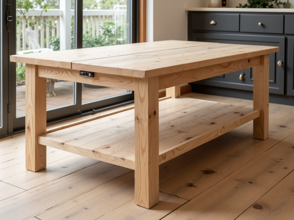 Finished DIY furniture project