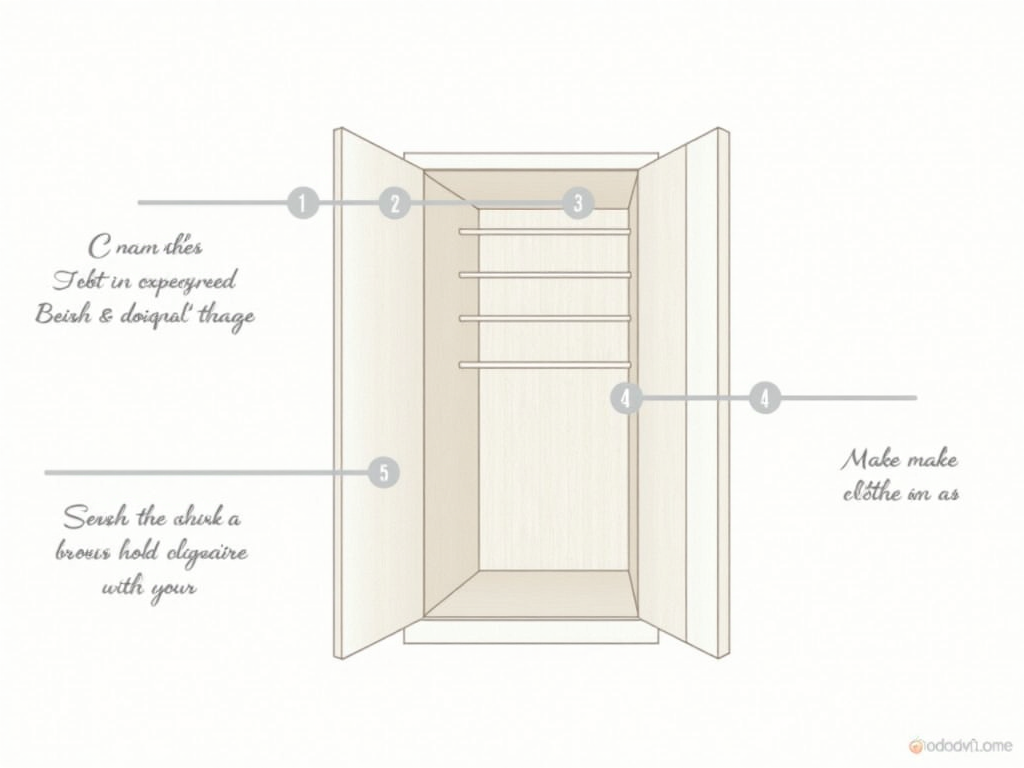 A step-by-step illustration of the vertical folding method for clothes.