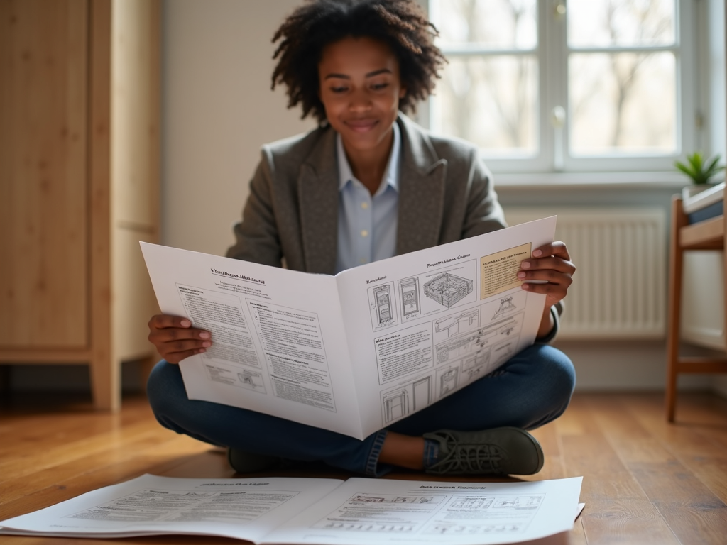 Reading cabinet assembly instructions