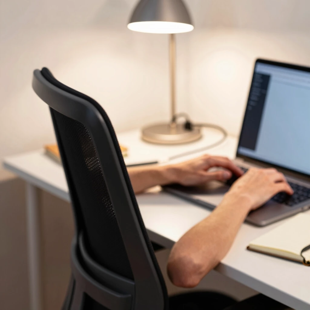 Budget-friendly productive home office desk