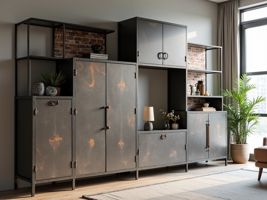 Modular metal cabinet system