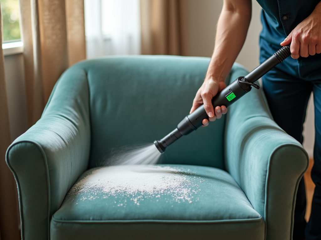 Eco-friendly professional upholstery cleaning