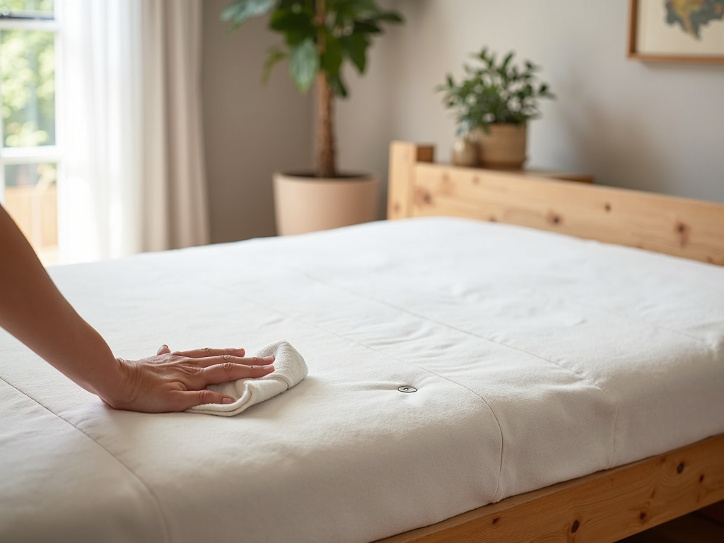 Cleaning a futon cover
