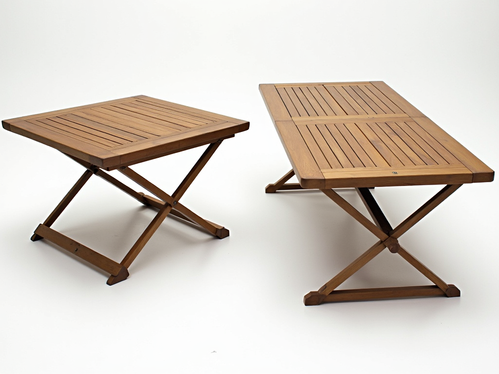 Adjustable patio table in dining and coffee table modes