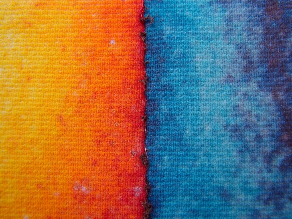 Natural vs. chemical cleaning results on upholstery