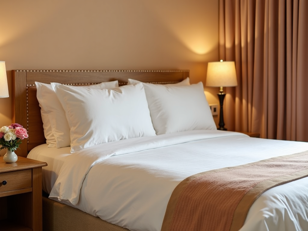 A welcoming guest room with a comfortable bed and thoughtful decor.