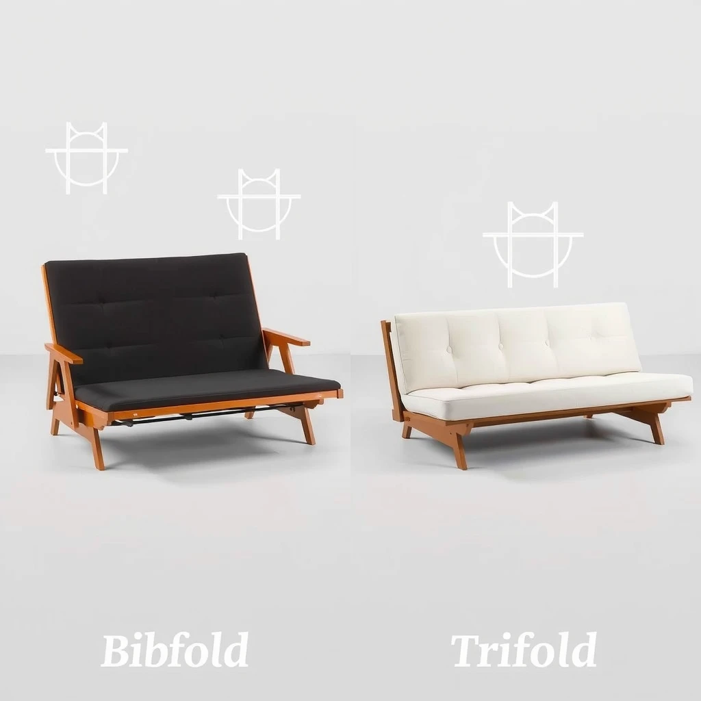 Bifold vs Trifold futon mechanisms