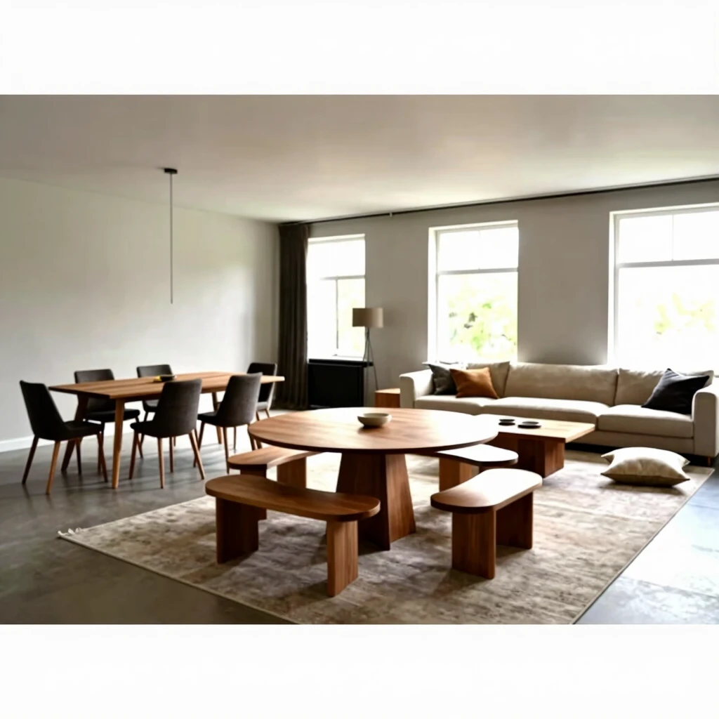 Different dining set furniture arrangements inspiring flexible entertaining spaces