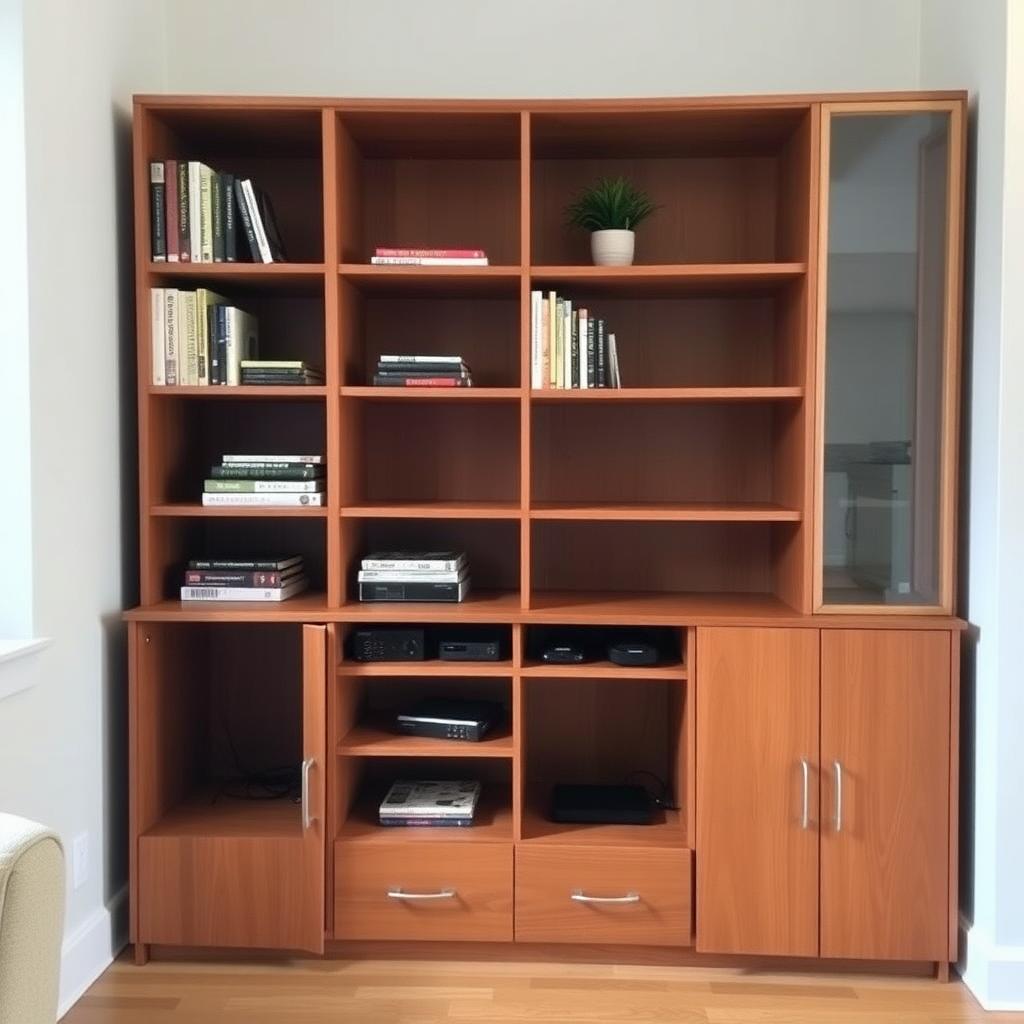 Living room modular storage unit