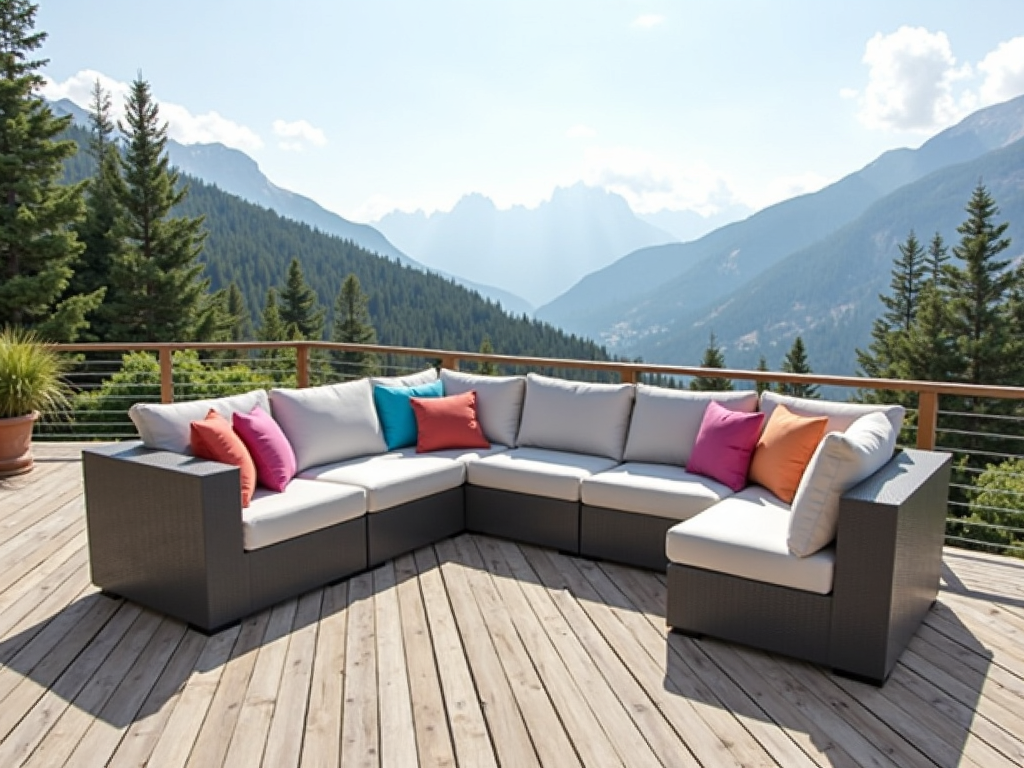 Modern outdoor sectional sofa