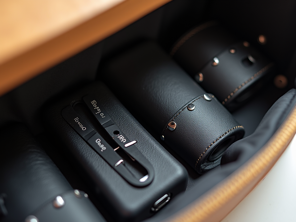 The interior of a hidden compartment in a multifunctional armoire.