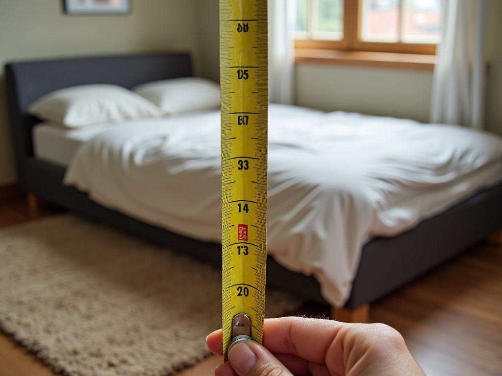 Measuring space for futon