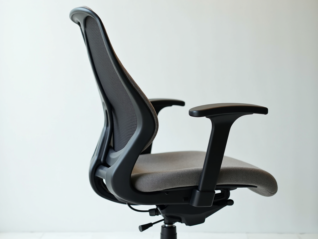 Affordable ergonomic office chair with adjustable features