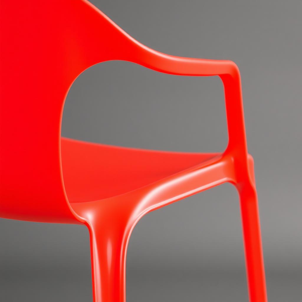 Modern plastic chair
