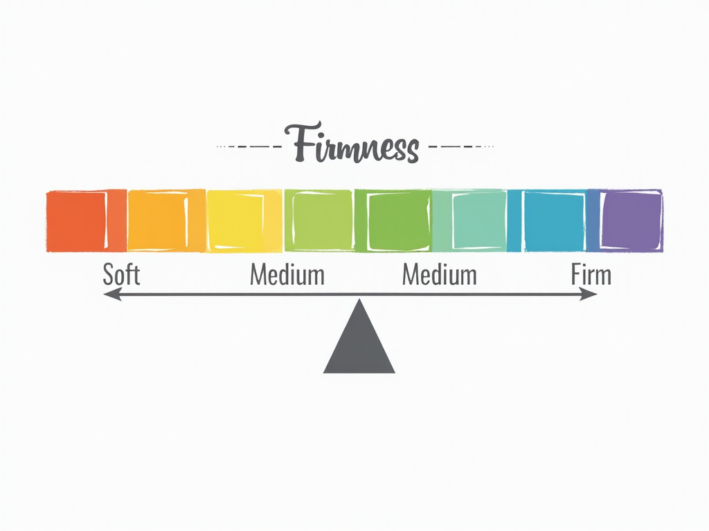 Mattress firmness scale chart